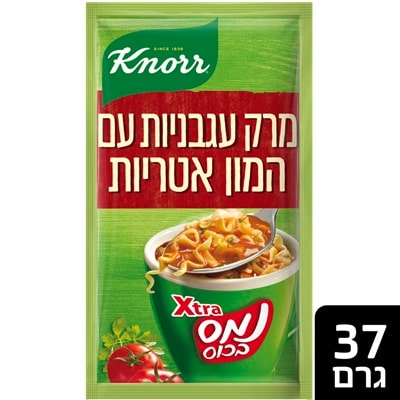 נמס בכוס מרק אקסטרה עגבניות קנור - 